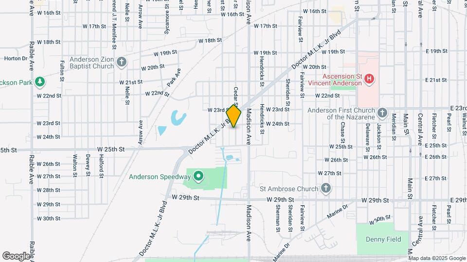 2415 Cedar St Map and Location Details