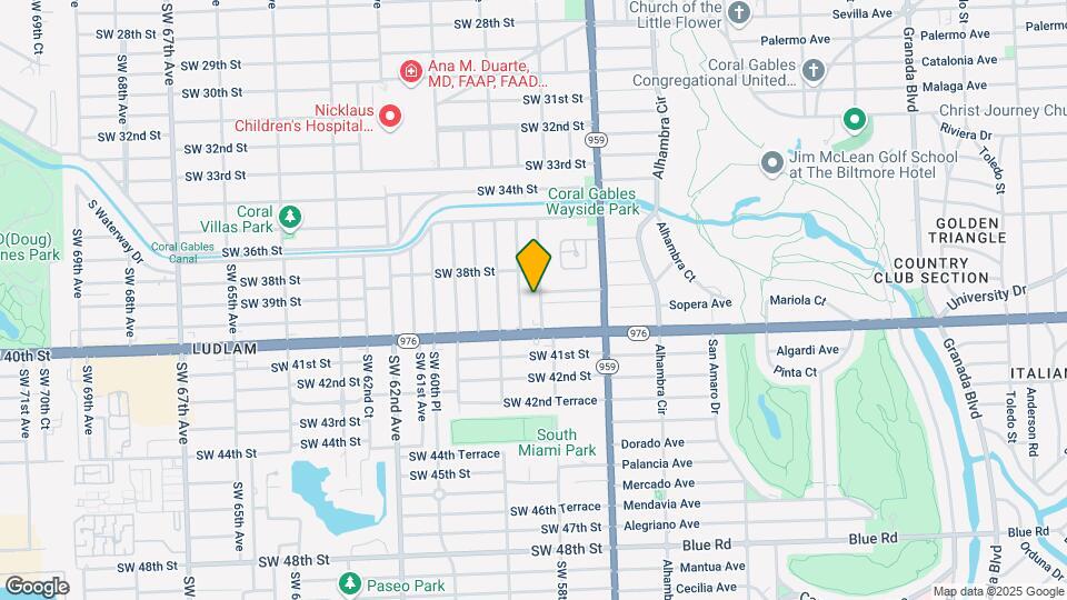 3916 SW 58th Ave Map and Location Details