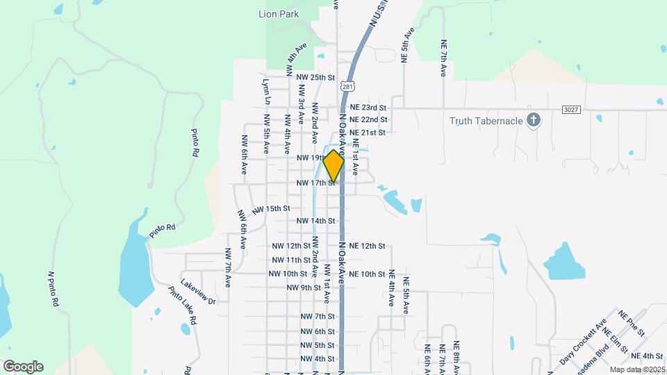 1702 NW 1st Ave Map and Location Details