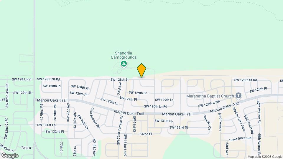 7057 SW 128th St Map and Location Details