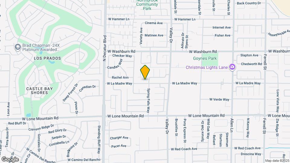 4412 W La Madre Way Map and Location Details
