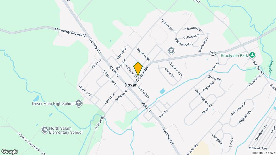 27 E Canal Rd Map and Location Details