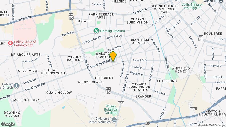 709 Denby St SW Map and Location Details