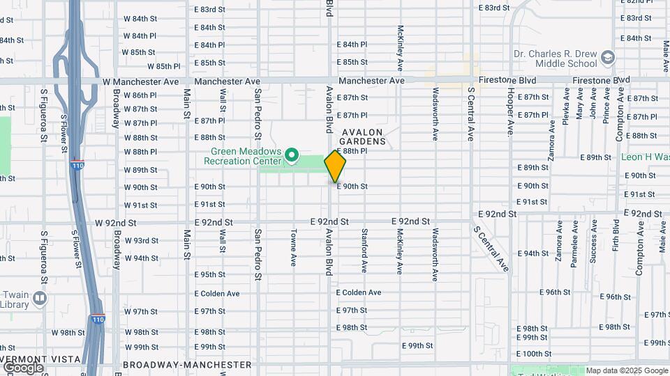 9000 Avalon Blvd Map and Location Details