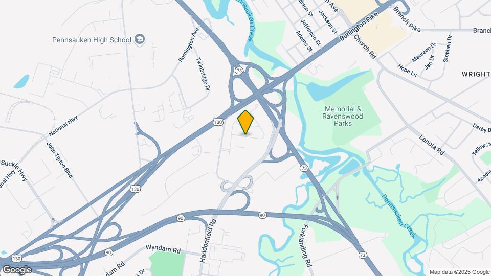 2100 Haddonfield Rd Mapa y Detalles de la Ubicación