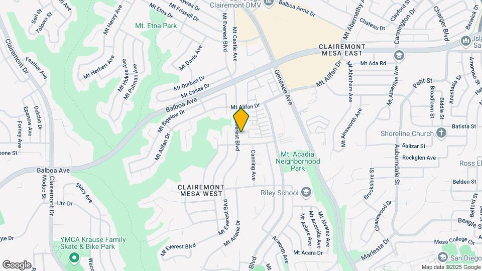 4025 Mt Everest Blvd Map and Location Details