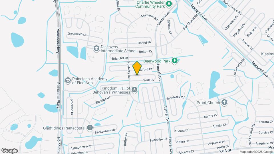 10 York Ct Map and Location Details