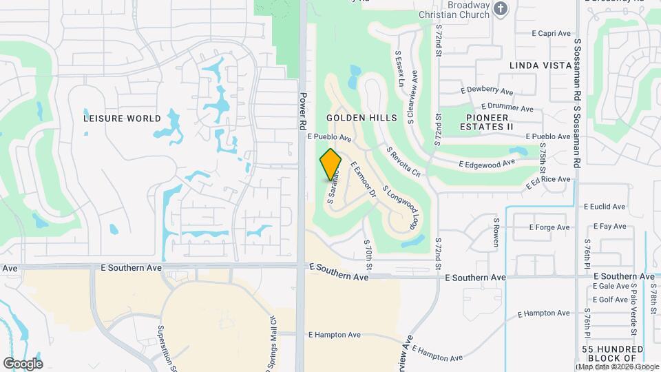 848 S Saranac Ave Map and Location Details