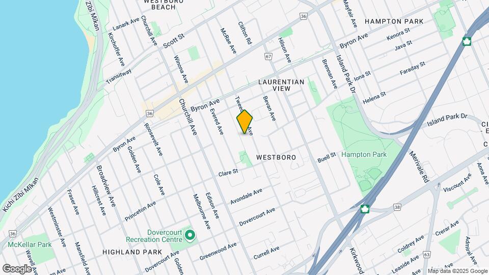 503 Athlone Ave Map and Location Details