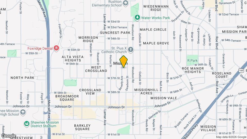 5617 Beverly Ave Mapa y Detalles de la Ubicación