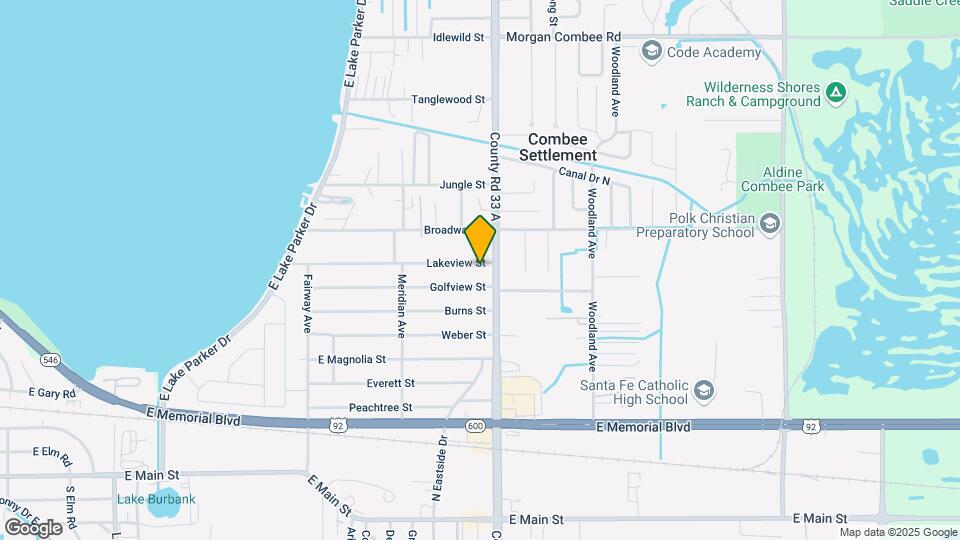 2535 Lakeview St Map and Location Details