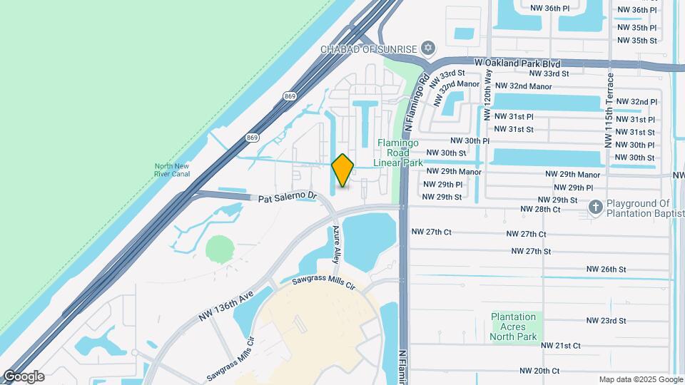 2925 NW 126th Ave Map and Location Details