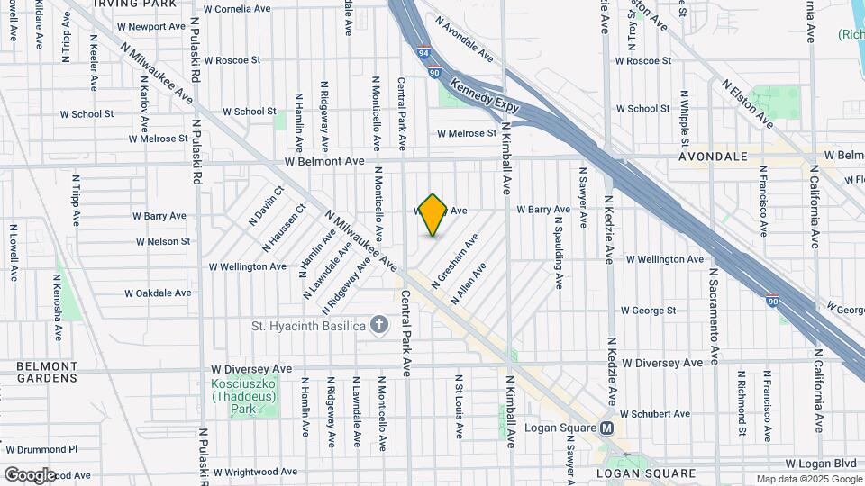 3046 N Elbridge Ave Map and Location Details