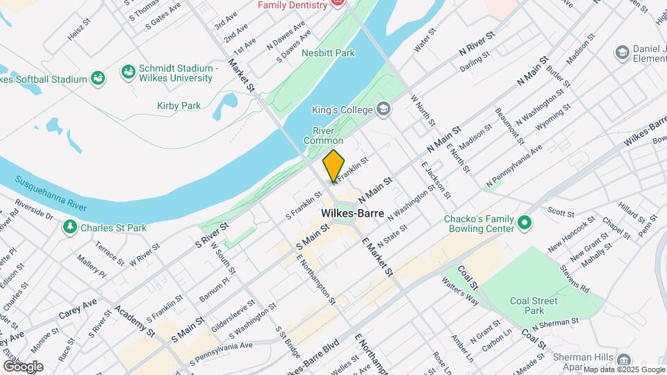 11 W Market St, Unit 802 Map and Location Details