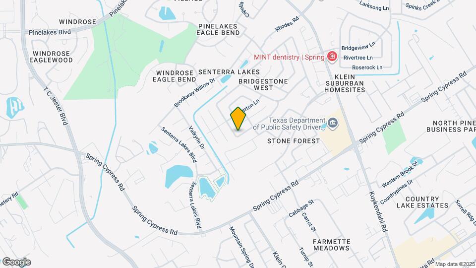 19610 Vernier Woods Ln Map and Location Details