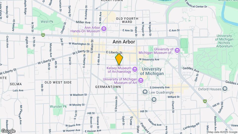 401 S Division Mapa y Detalles de la Ubicación