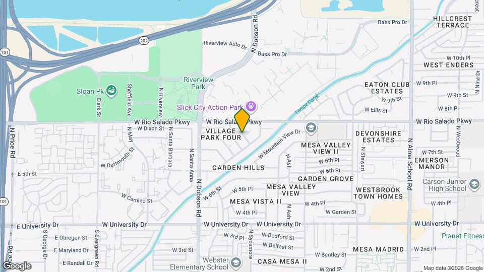 730 N Sycamore Mapa y Detalles de la Ubicación