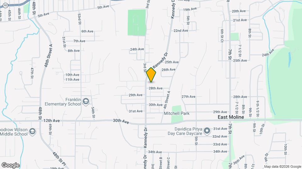 309 28th Ave Map and Location Details