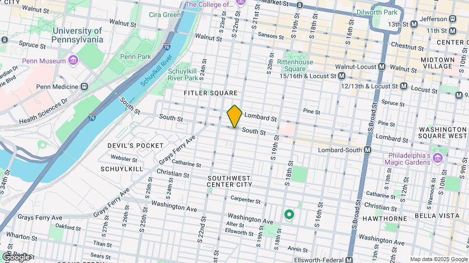 2102 South St Map and Location Details