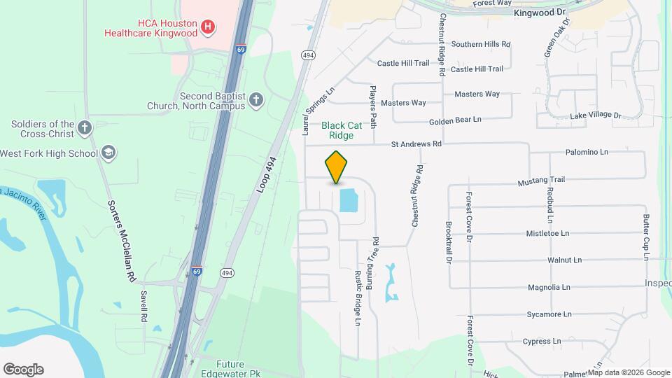 1630 Trail Oaks Ct Map and Location Details