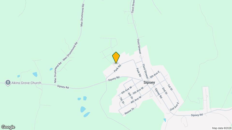 418 Park Rd Map and Location Details