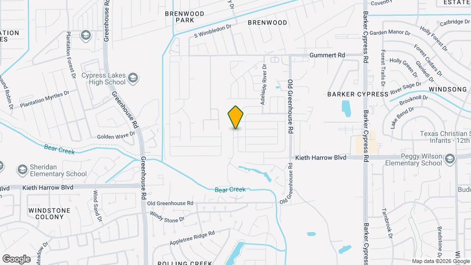 5411 Tobins Gully Dr Map and Location Details