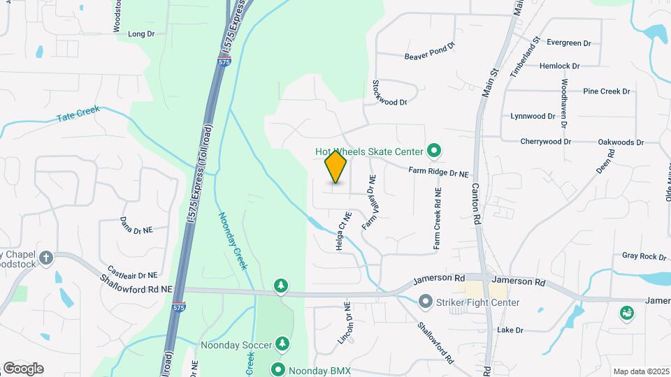 5100 Buckline Ct NW Map and Location Details