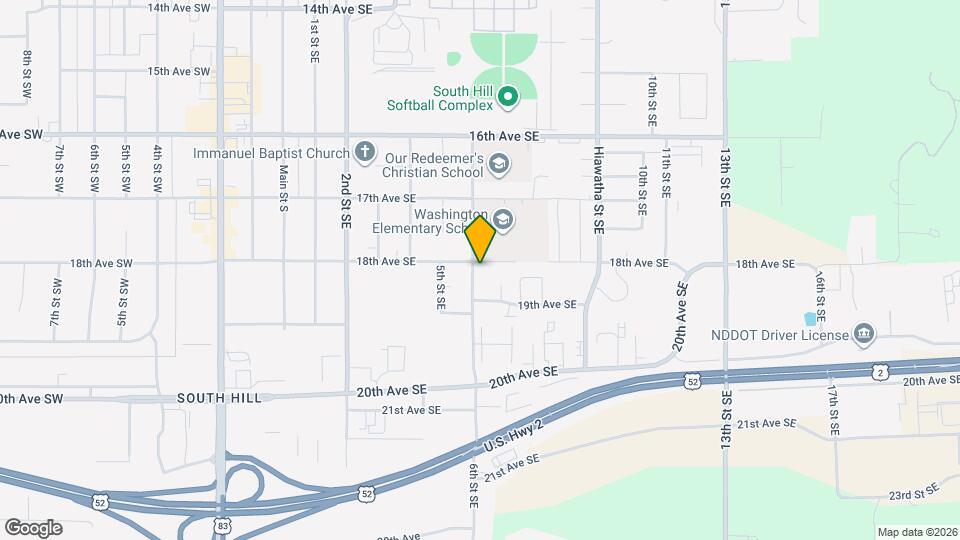 1801 6th St SE Mapa y Detalles de la Ubicación