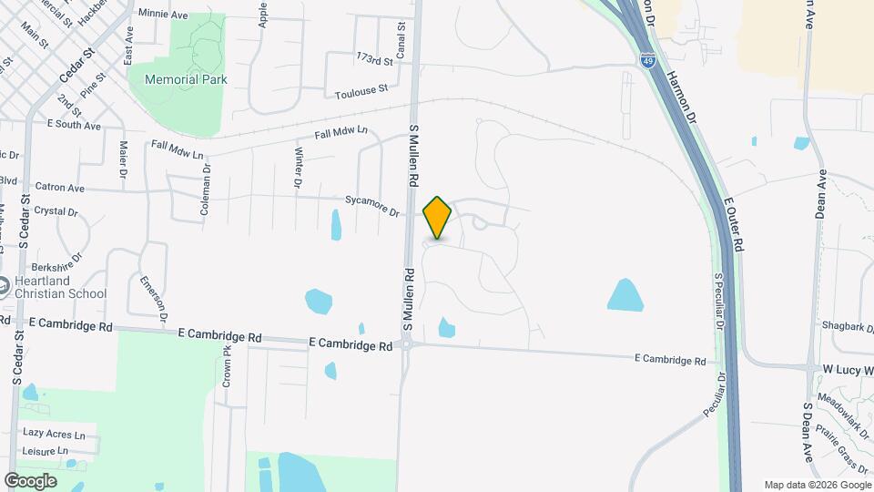 1505 Shane Ln Map and Location Details