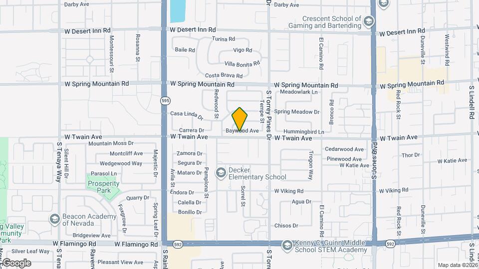 6617 Baywood Ave Map and Location Details