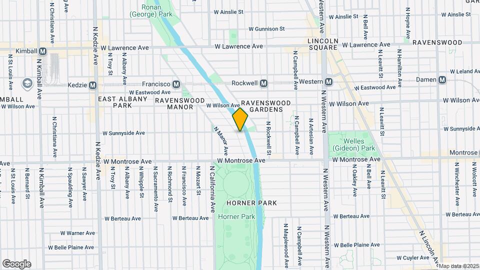 2709 W Sunnyside Ave, Unit 2 Map and Location Details
