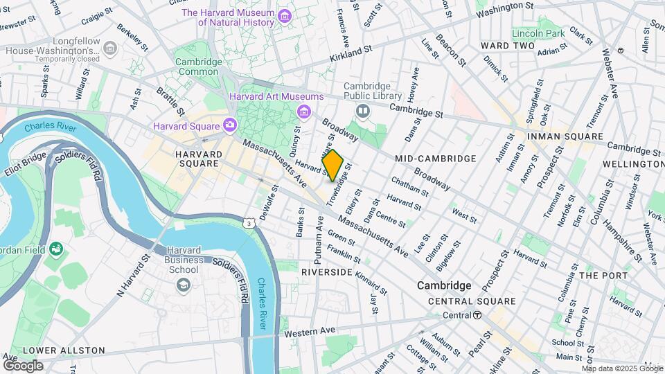19 Trowbridge St Mapa y Detalles de la Ubicación