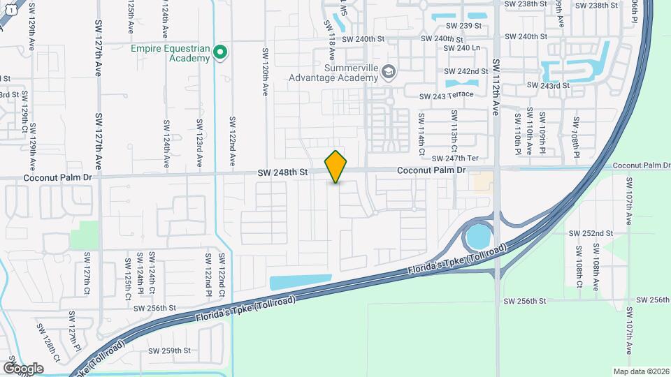 24836 SW 118th Ave Map and Location Details