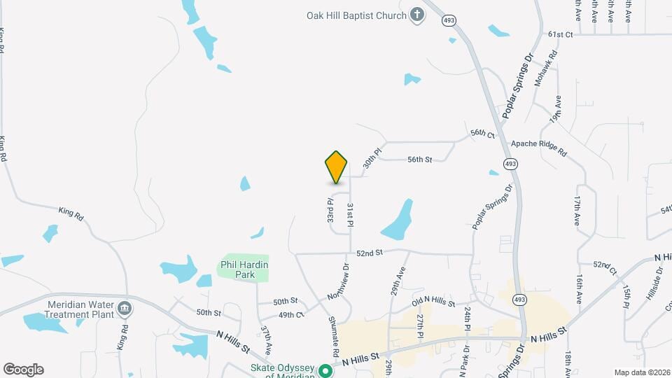 5437 33rd Pl Map and Location Details