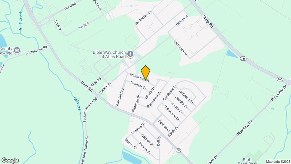 4116 Winter Park Dr Map and Location Details