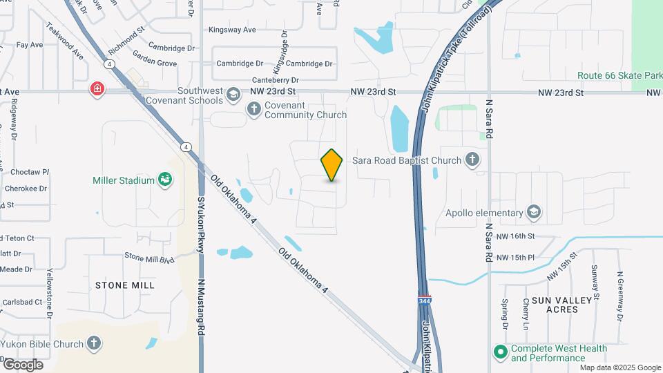 10509 NW 19th St Map and Location Details