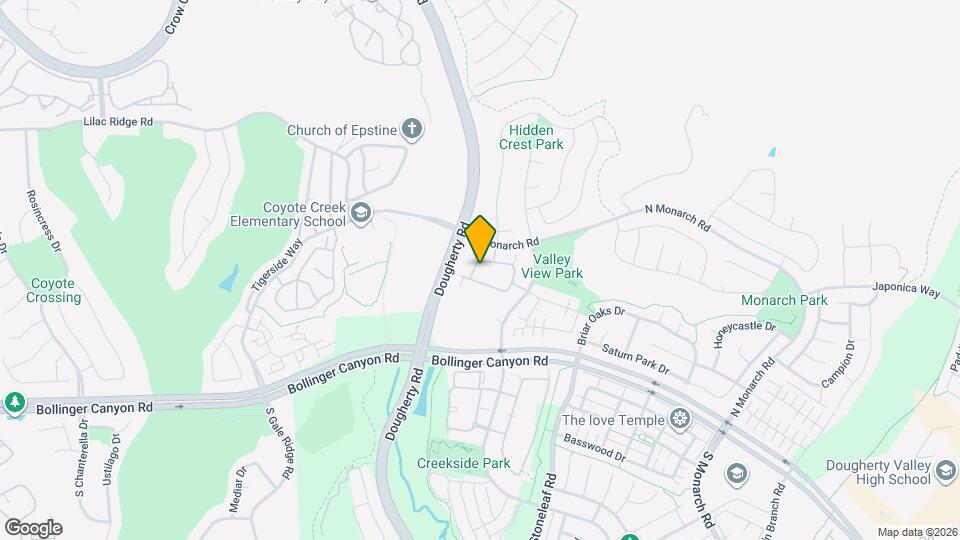 1309 Amaryllis Cir Mapa y Detalles de la Ubicación