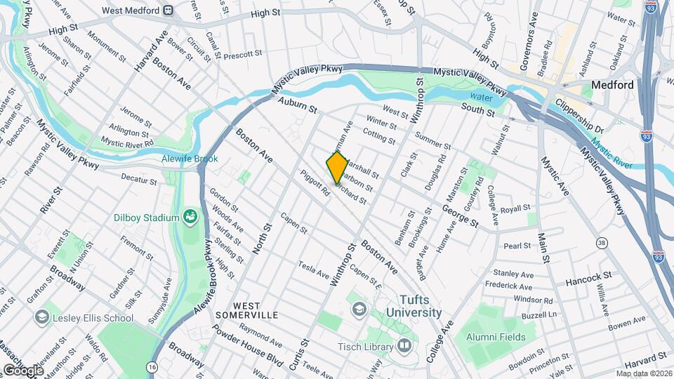 44 Orchard St, Unit 2 Mapa y Detalles de la Ubicación