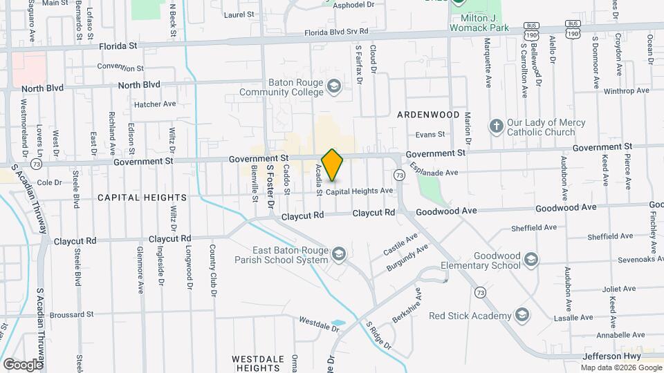 644 St Landry St Map and Location Details