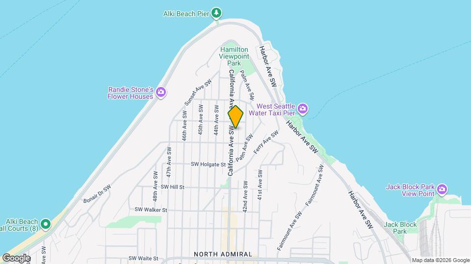 1618 California Ave SW, Unit 1 Mapa y Detalles de la Ubicación