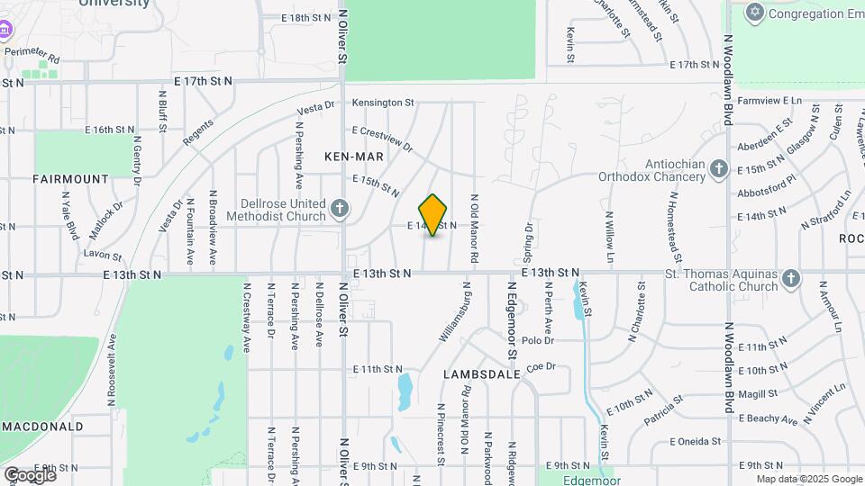 1438 N Battin St Map and Location Details