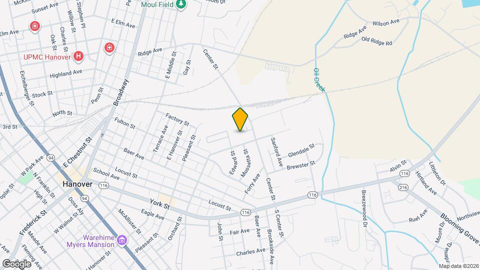 172 Center St Map and Location Details