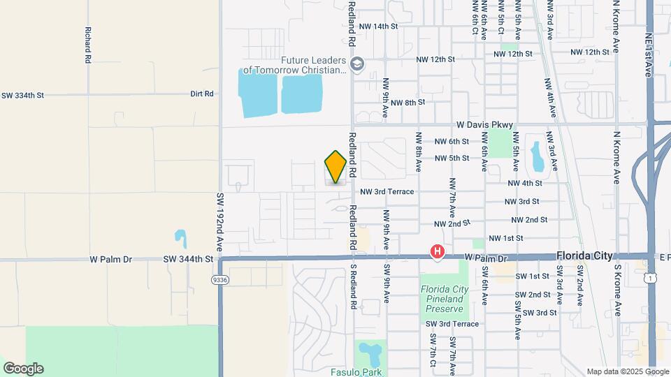 1045 NW 4th Ter Mapa y Detalles de la Ubicación