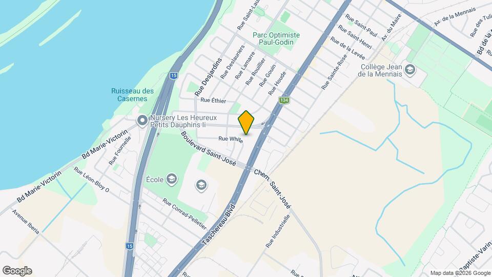 395 White Rue Map and Location Details