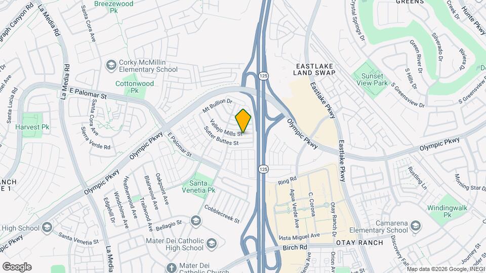 1454 Vallejo Mills St Map and Location Details