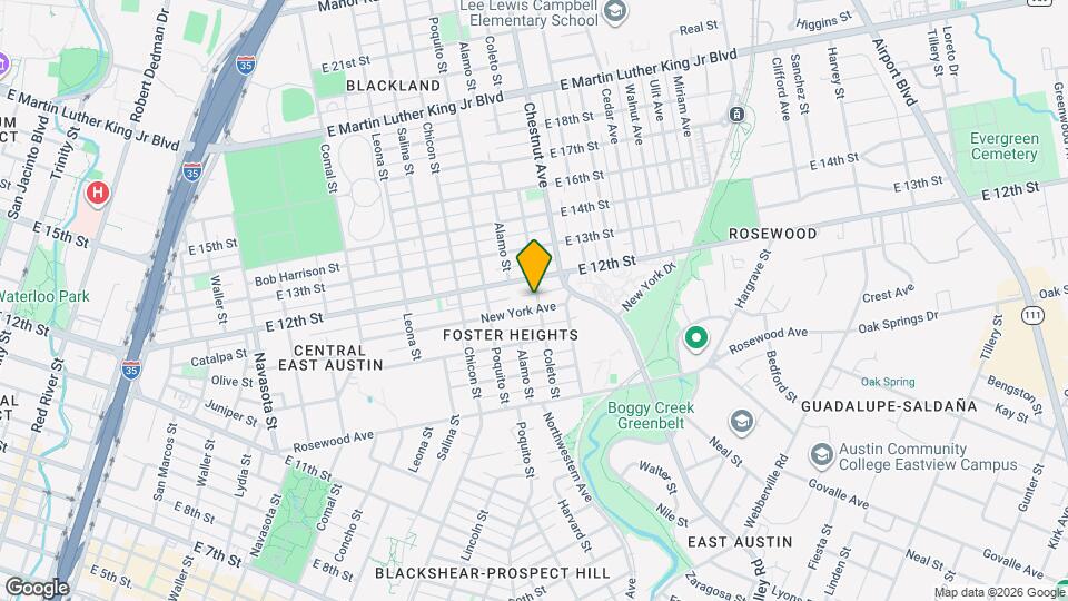 1194 Coleto St Map and Location Details