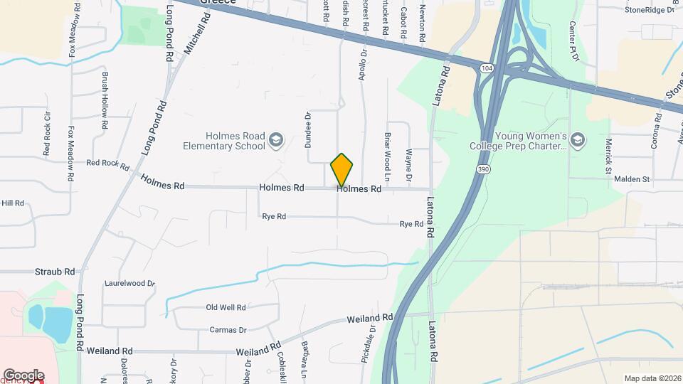 153 Holmes Rd Map and Location Details