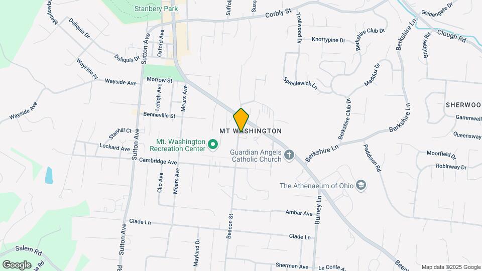 1816 Beacon St Map and Location Details