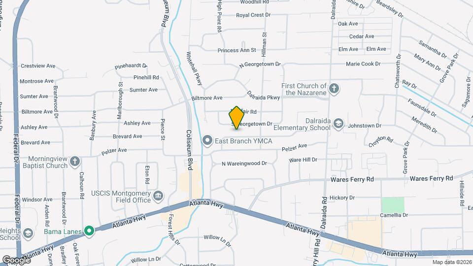 3551 Honeysuckle Rd Map and Location Details