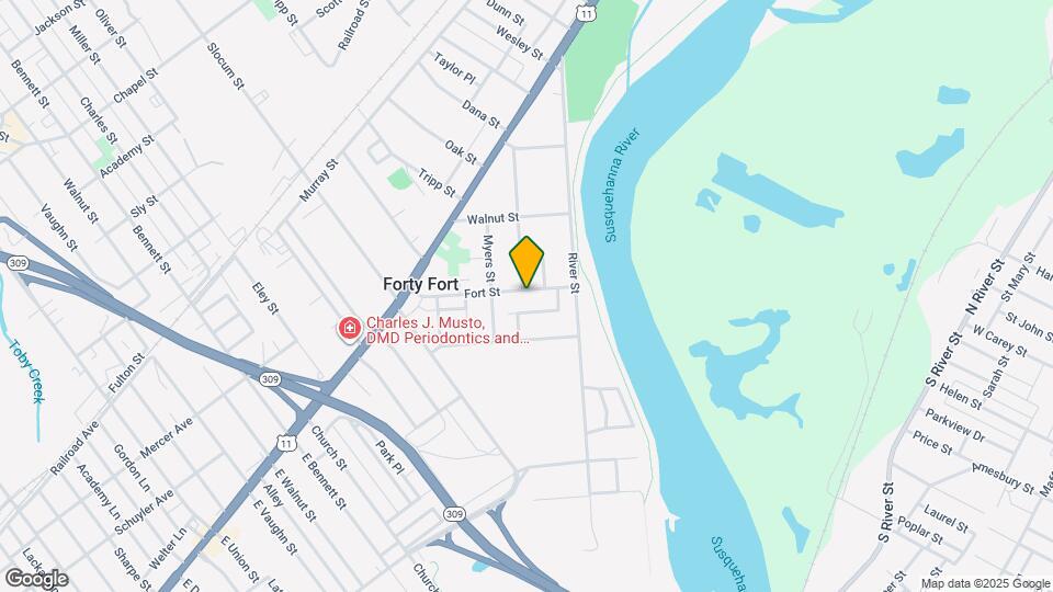 127 Fort St, Unit 1 Map and Location Details